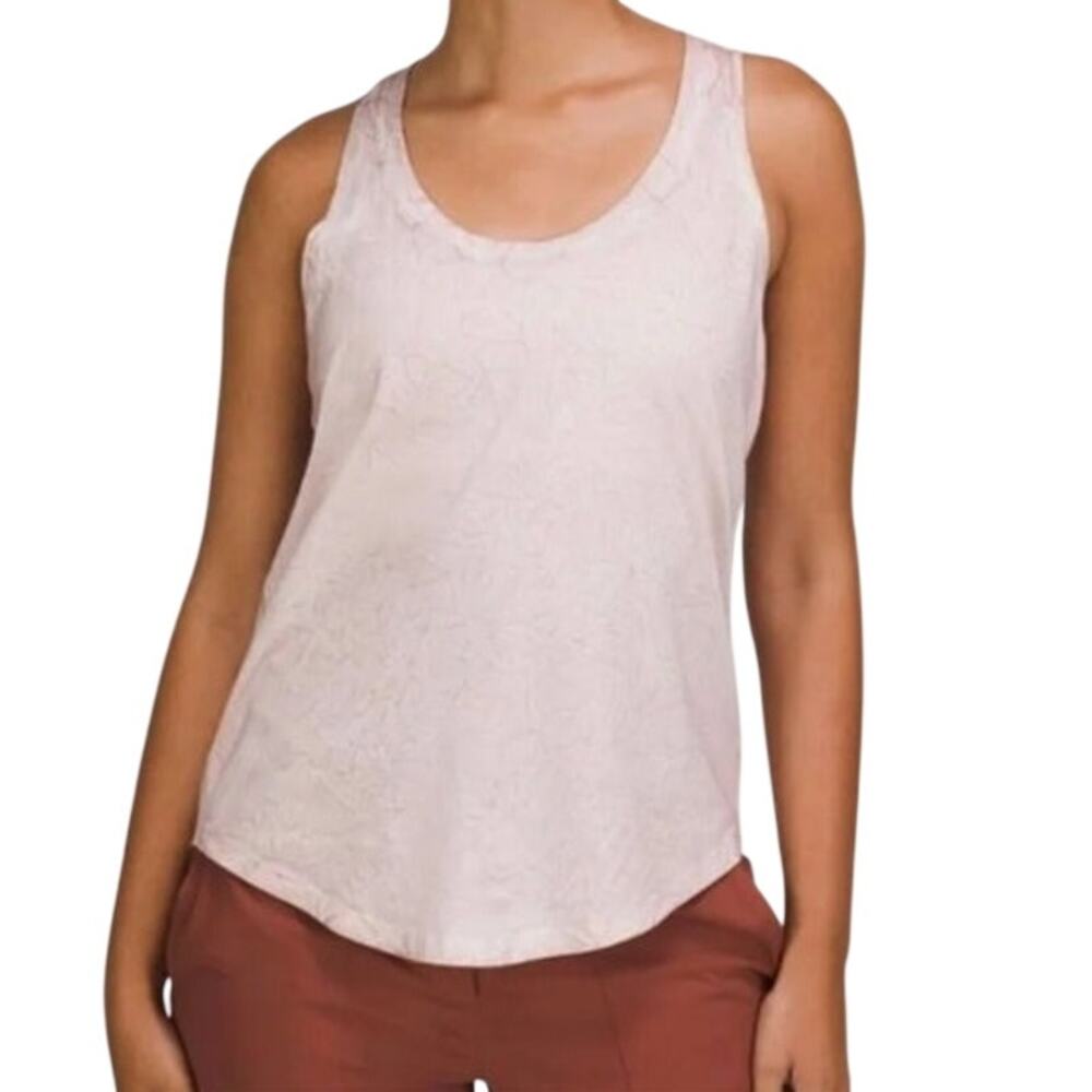 Lululemon Love Tank Top Summit Wash Smokey Topaz *Ice Dye 10